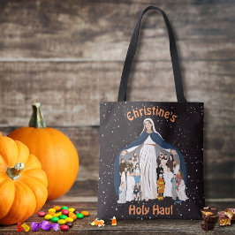 Sterrennacht All Saints Retro Trick or Treat-tas Tote Bag