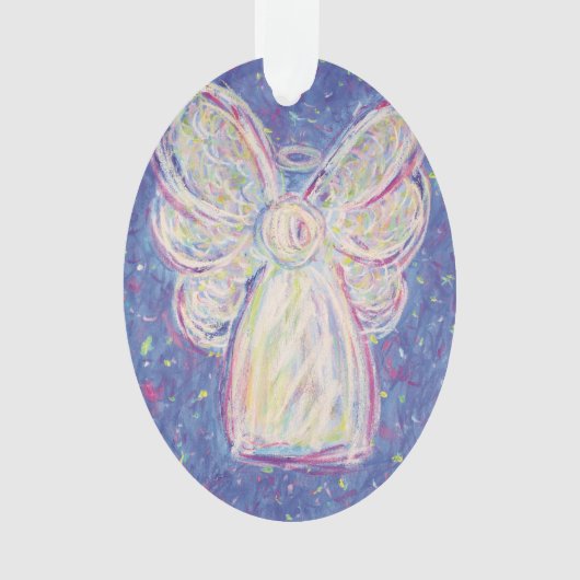 Sterrennacht Angel Art Holiday Ornament (voorkant)