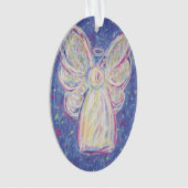 Sterrennacht Angel Art Holiday Ornament (voorkant)
