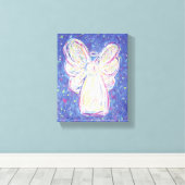 Sterrennacht Angel Art Wrapped Canvas schilderen (Insitu (Houten vloer))