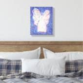 Sterrennacht Angel Art Wrapped Canvas schilderen (Insitu (Slaapkamer))