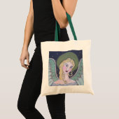 Sterrennacht ANGEL CANVAS TAS (Voorkant (product))