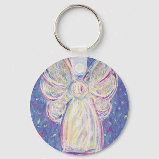 Sterrennacht Angel Sleutelhanger (Voorkant)