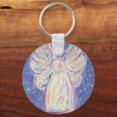 Sterrennacht Angel Sleutelhanger (Voorkant)