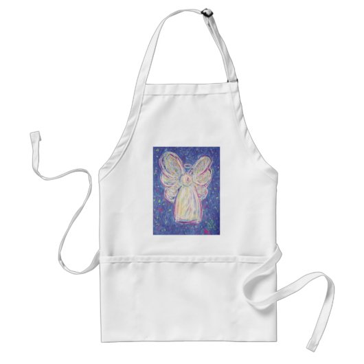 Sterrennacht Angel Standaard Schort (Voorkant)