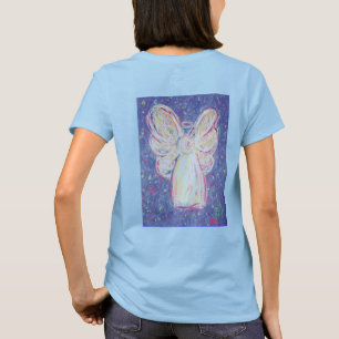 Sterrennacht Angel T-shirt (Afbeelding op achterzi