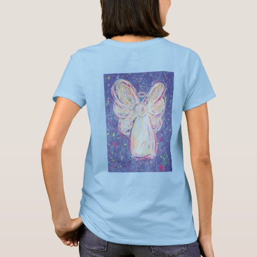 Sterrennacht Angel T-shirt (Afbeelding op achterzi (Achterkant)