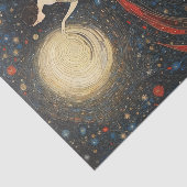  Sterrennacht Art Nouveau Decoupage Tissuepapier (Detail)