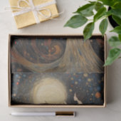  Sterrennacht Art Nouveau Decoupage Tissuepapier (Geschenk)