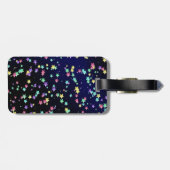 Sterrennacht Bagagelabel (Achterkant horizontaal)