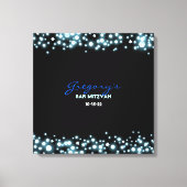 STERRENNACHT Bat Mitzvah Sign-In Memory Board Canvas Afdruk (Voorkant)