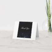 Sterrennacht bedankpas bedankkaart (Achterkant)