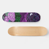 Sterrennacht bij het meer persoonlijk skateboard (Horizontaal)