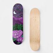Sterrennacht bij het meer persoonlijk skateboard (Voorkant)