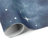 Sterrennacht Blue Sky Stars Lovers Universe Cadeaupapier (Rol Hoek)