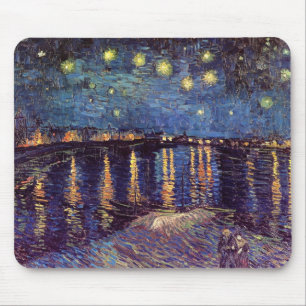 Sterrennacht boven de Rhône - Van Gogh Muismat