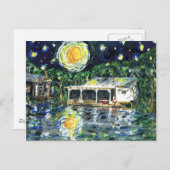 Sterrennacht Briefkaart (Voorkant / Achterkant)