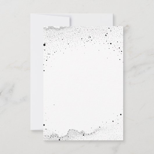 Sterrennacht bruiloft RSVP (Achterkant)