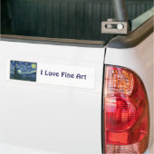 sterrennacht bumpersticker (Op Truck)