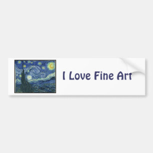 sterrennacht bumpersticker