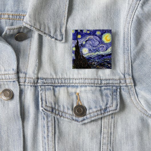 Sterrennacht Button (In situ)