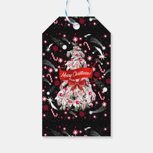 Sterrennacht Cadeaulabel (Achterkant)