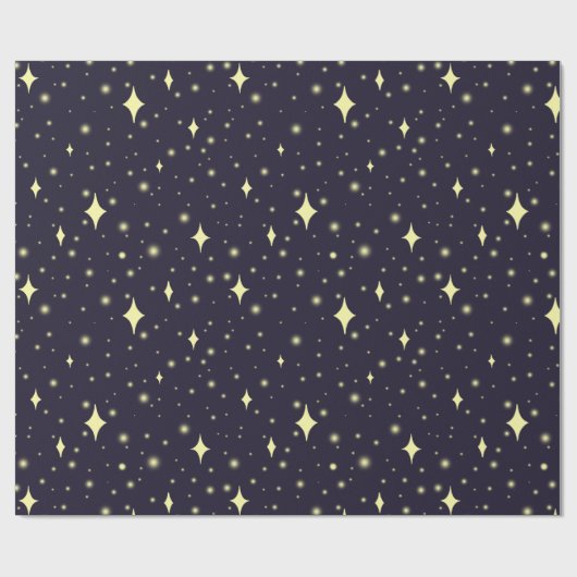 Sterrennacht Cadeaupapier (Vlak)