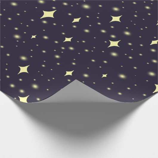Sterrennacht Cadeaupapier (Hoek)