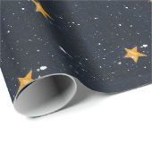 Sterrennacht Cadeaupapier (Rol Hoek)