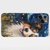 Sterrennacht Canine Dreamscape - Van Gogh geïnspir iPhone Hoesje (Achterkant horizontaal)
