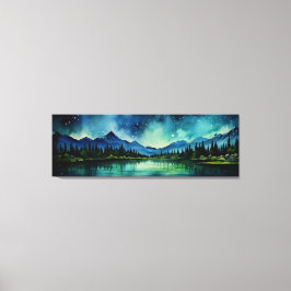 Sterrennacht Canvas Afdruk
