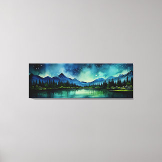Sterrennacht Canvas Afdruk