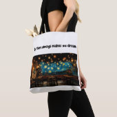 Sterrennacht Canvas tas (Dichtbij)