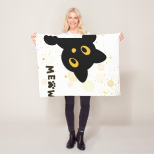 Sterrennacht Cat Fleece Deken