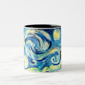 Sterrennacht Cat - Tweetonige Mok (Center)