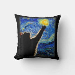 Sterrennacht Cat, Van Gogh Cat Lover Cat Dad T Kussen
