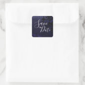 Sterrennacht Celestial Save the Date Sticker (Tas)