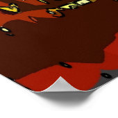 Sterrennacht Chicago Poster (Hoek)