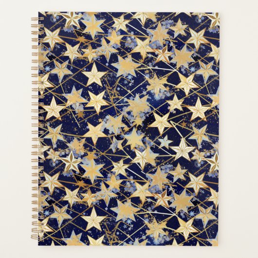 Sterrennacht Chiyogami Planner (Voorkant)