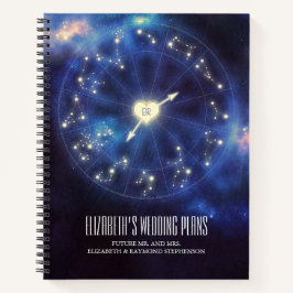 Sterrennacht | Constellatie Trouwplannen Notitieboek