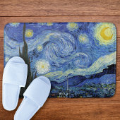 Sterrennacht Crescent Moon Van Gogh Badmat