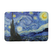 Sterrennacht Crescent Moon Van Gogh Badmat (Voorkant)