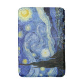 Sterrennacht Crescent Moon Van Gogh Badmat (Voorkant Verticaal)