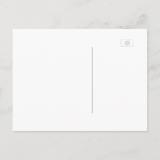 Sterrennacht De datum opslaan Aankondigingskaart (Achterkant)