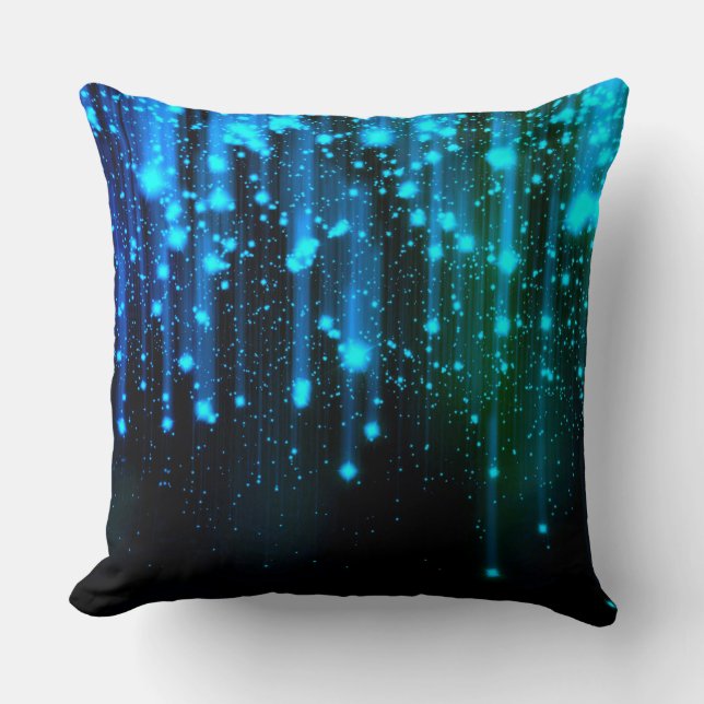 Sterrennacht Decoratieve werpen Pillow Kussen (Voorkant)