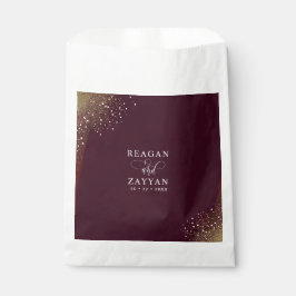 Sterrennacht Deep Crimson Bruiloft Bedankzakje