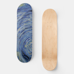 "Sterrennacht" detail close-up door Van Gogh Persoonlijk Skateboard