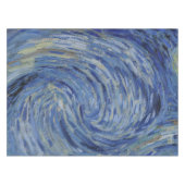 "Sterrennacht" detail close-up door Van Gogh Tafelkleed (Voorkant (Horizontaal))