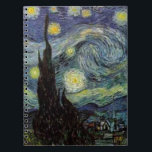 Sterrennacht Detail van Van Gogh Notitieboek<br><div class="desc">Van de mineramp van Nuenen tot degene die hij op zijn vensterbank plaatste na de scène met Gauguin; van de avondster merkte hij op in 1875 in Corot Olive Orchard tot de brief die hij in augustus 1888 aan zijn broer schreef, waarin hij zei: "Op een dag of op een...</div>