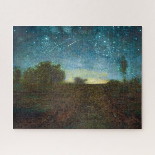 Sterrennacht door Jean-Francois Millet Legpuzzel (Horizontaal)